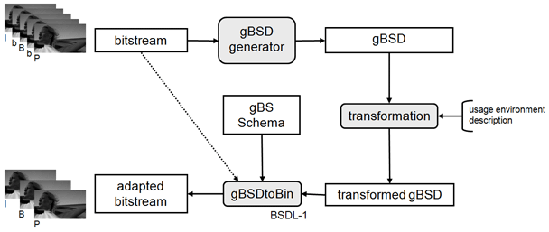 BSD-driven content adaptation with gBS Schema